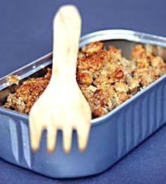 crumble sardine
