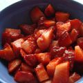 Verrine fraises et émulsion au mascarpone