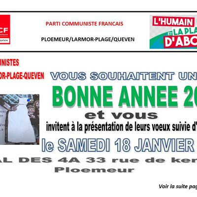voeux des communistes 2025