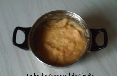 Compote de pommes fruitée