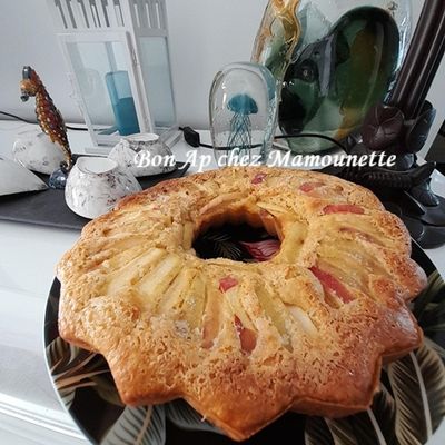 Gâteau aux pommes du jardin et un hommage à notre chère disparue Flo