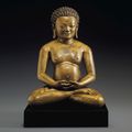 A Rare and Important Bronze Figure of a Seated Yogi, Possibly Padampa Sangye, Tibet, 11th-12th century