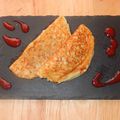 Crêpes mille trous farcies (baghrir)