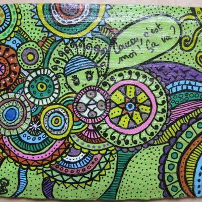 Mosaïque et mail art