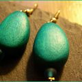 Boucles turquoises