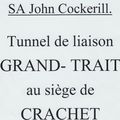 Frameries : visite du tunnel entre Grand-Trait et le Crachet-Piquery (PASS)