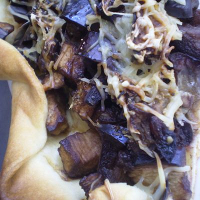 TARTE D'AUBERGINES AU VINAIGRE BALSAMIQUE