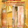 Exposition collective au Temple des Bastides du 8 au 30 Septembre 2012