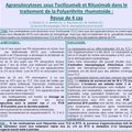 SFR 2014 - Agranulocytoses sous Tocilizumab et Rituximab dans le traitement de la Polyarthrite rhumatoïde : Revue de 4 cas