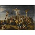 Frans Francken the Younger (Antwerp 1581 - 1642), The crucifixion
