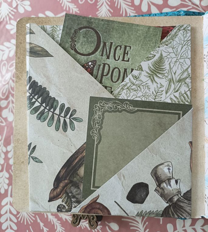 Junk journaling - 2 Turquoise