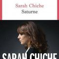 LIVRE : Saturne de Sarah Chiche - 2020