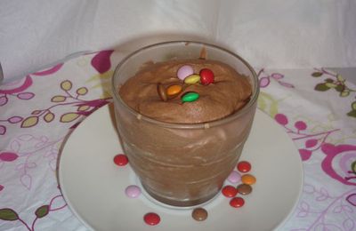 Mousse au chocolat et caramel au beurre salé