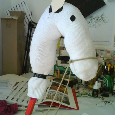 le cheval chaussette