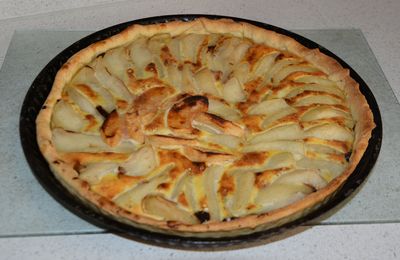 Tarte poires et chocolat