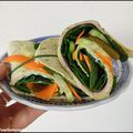 WRAPS MAISON : JAMBON, CONCOMBRE, CAROTTE, EPINARD [#FAITMAISON #RECETTEDUJOUR #WRAP #SANDWICH]