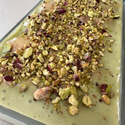 Tiramisu à la pistache