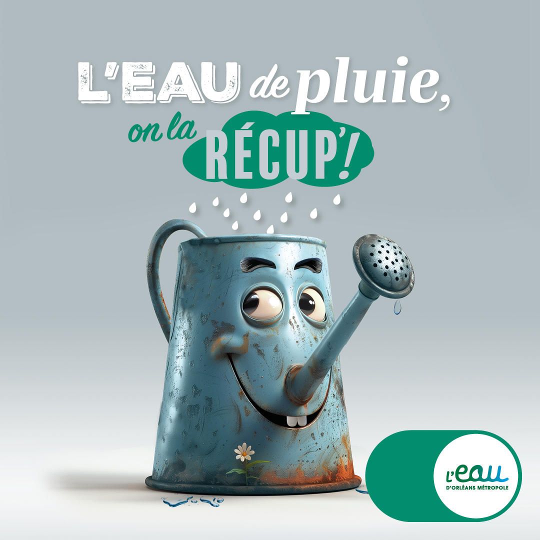 Récupérez l'eau de pluie....
