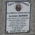 DONNIN Alphonse Victor (Crozon-sur-Vauvre) + 01/11/1918 Vouziers (08)