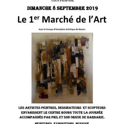 1er Marché de l'Art de Saint-Pierre-le-Moutier