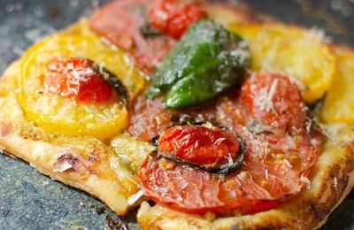 Tarte croustillante aux tomates