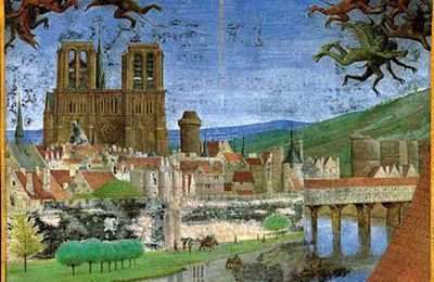 Paris au Moyen Age en 3D à vol d'oiseau - Suivez les hirondelles