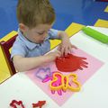 Victor's first steps at school