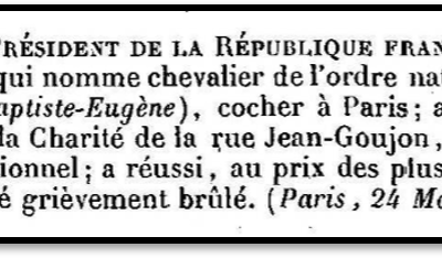 Monsieur GEORGES et sa Légion d'Honneur