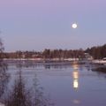 Le soleil a rendez-vous avec la lune...