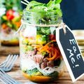 Salade jar healthy et gourmande