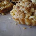 Tartelettes crumble Ananas/Pommes 