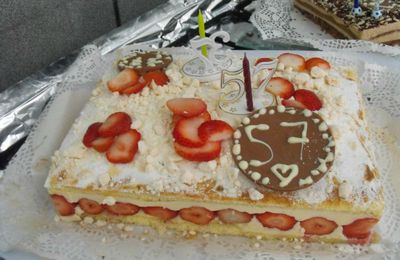 le gâteau d'anniversaire de maman