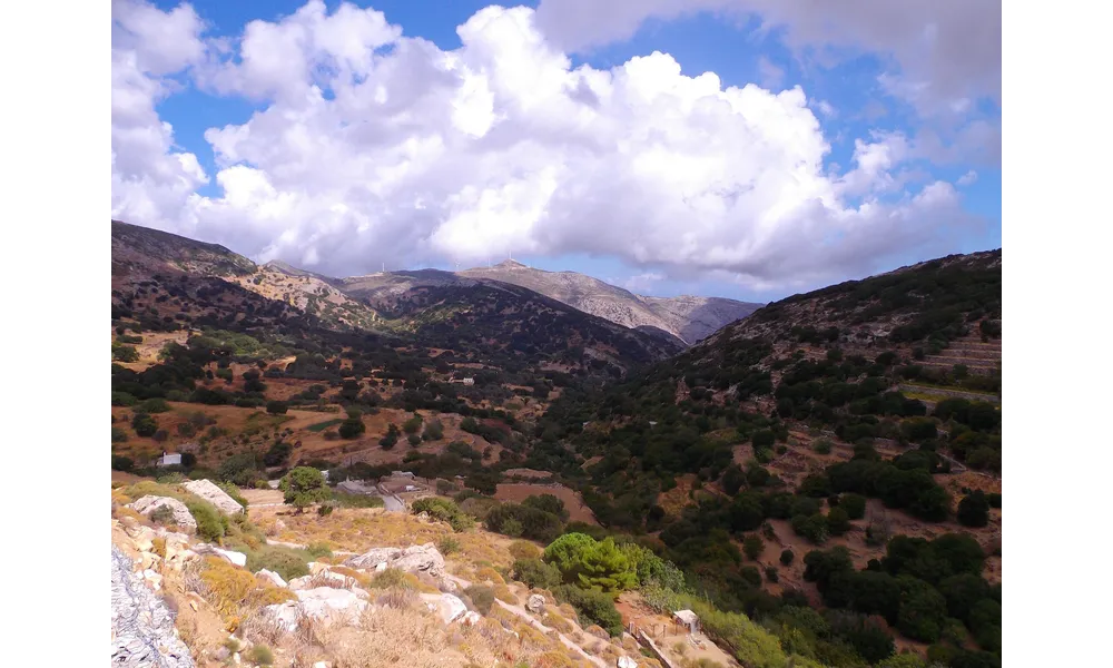 Visite de villages à Naxos... 