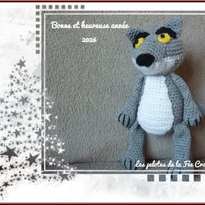 Le loup "Mal aimé" au crochet