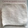 Carré au point mousse - N°1