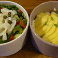 Lunchbox #55 : Mini-salade et maxi-dessert