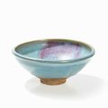 Lavender Glazed Junyao Bowl with Deep Purple Splash, Yuan dynasty (1279-1368)