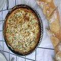  Etonnante Tarte  : Ricotta - Pignons de pins et Menthe.