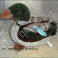 Peluche Doudou Canard Colvert Rêves de Peluches