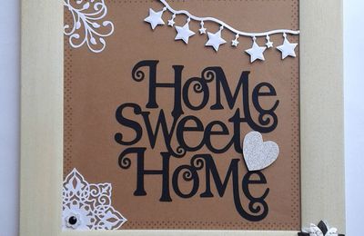 Cadre "Home Sweet Home"