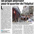 Site de l'hôpital : projet alternatif