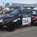 rally de montbrison 42 2018 N°154  Marina & Amandine  SAXO VTS  de 3D autos  "octobre ROSE"