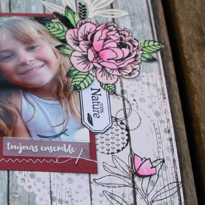 Challenge d'Avril chez Cartoscrap