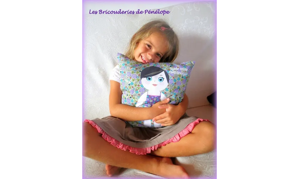 Un coussin pour Romane