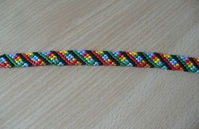 Bracelet 7 couleurs