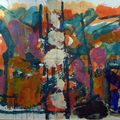 "Vénus papiers"  Peintures de Martin Bissière