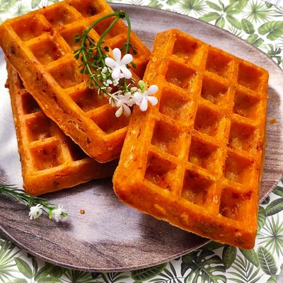 Gaufres au chorizo