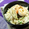 Risotto aux pleurotes Permafungi et gambas