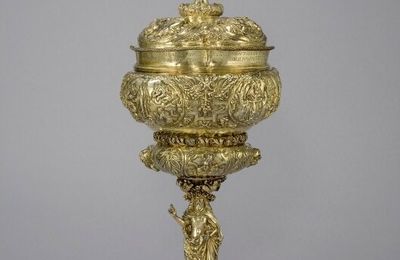 Deckelpokal, Interim Cup from the Lüneburg Council Silver, attributed to Jochim Worm, probably 1552/1553, Lüneburg