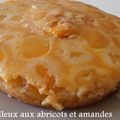 Gâteau moëlleux abricots et amandes